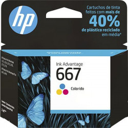 CARTUCHO ORIGINAL HP 667 COLOR